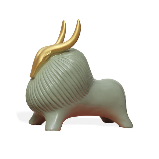 Minimalist Yak Sculpture