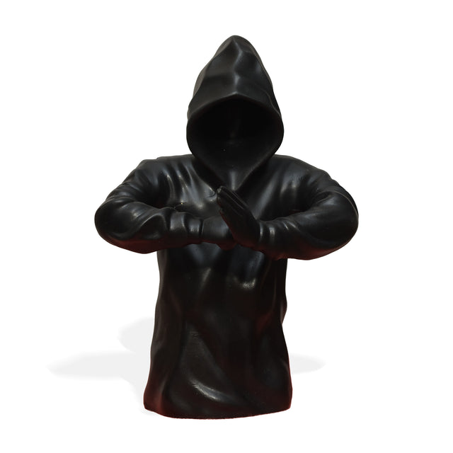 Faceless Hooded Figure Statue
