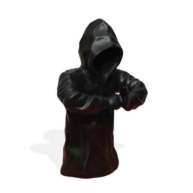 Faceless Hooded Figure Statue