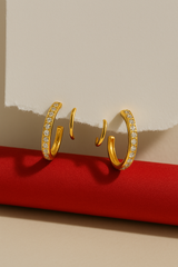 Twist & Spark Earrings