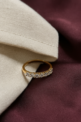 Classic Gold Crystal Ring