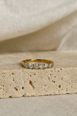 Classic Gold Crystal Ring