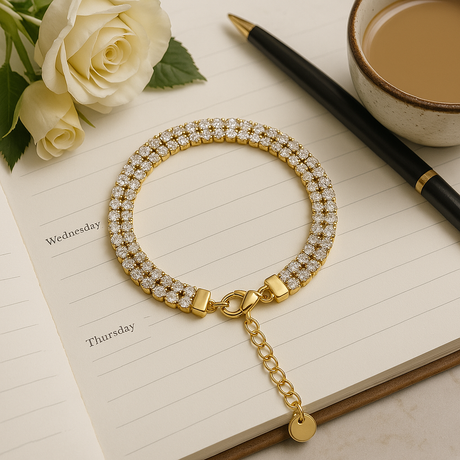 Double Dazzle Bracelet