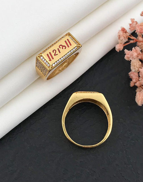 Traditional Devotional राम  Ring for Men